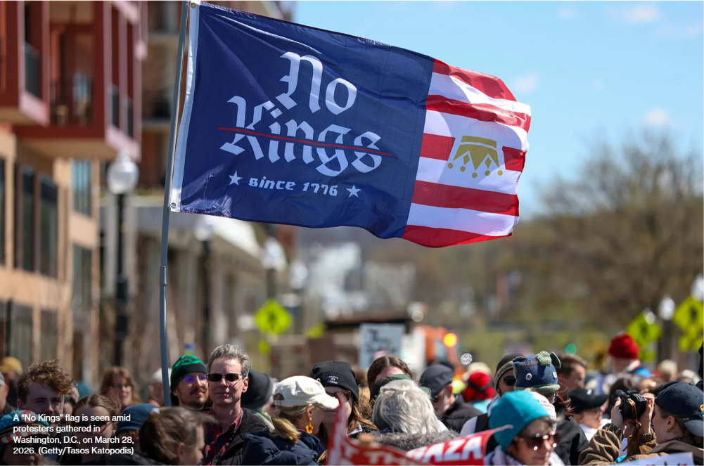 No Kings flag